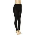 Isadora Heavy Fleece Black Leggings